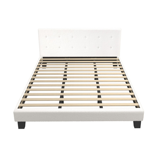 White Quiton Bed Frame