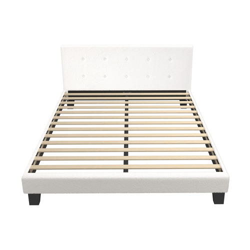 White Quiton Bed Frame