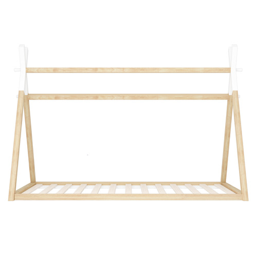 Klerk Pine Wood King Single Bed Frame