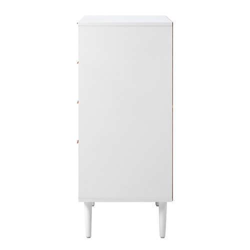 White Alliyah 4 Drawer Chest
