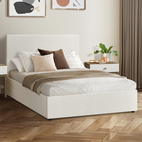 Astana Boucle Gas Lift Storage Bed Frame