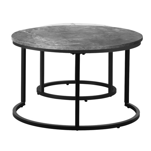 2 Piece Caius Nesting Coffee Table Set