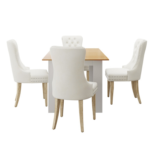 Chandria Extendable Dining Table & Chair Set