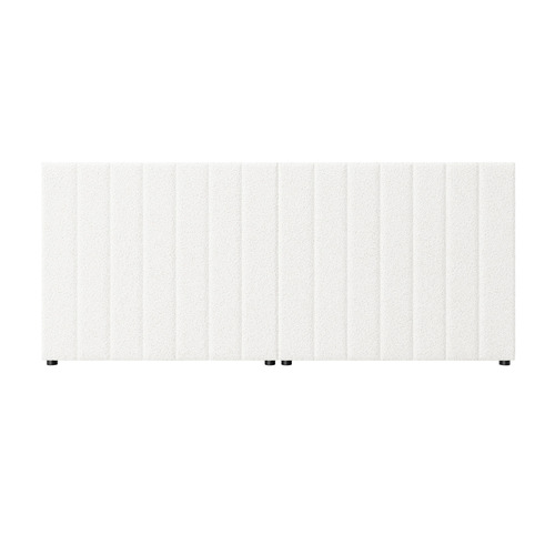 LivingFusion Eloise Oversized Boucle Bedhead Temple & ster