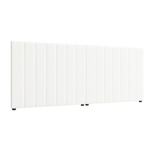 LivingFusion Eloise Oversized Boucle Bedhead Temple & ster