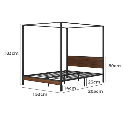 Victoria Canopy Bed Frame Temple & ster