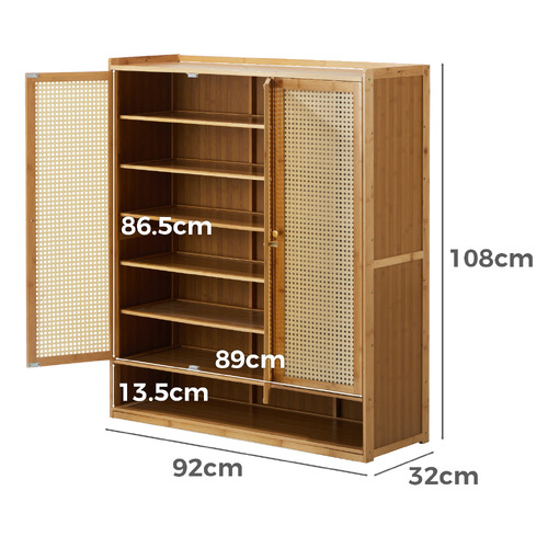 Simone 2 Door Shoe Cabinet