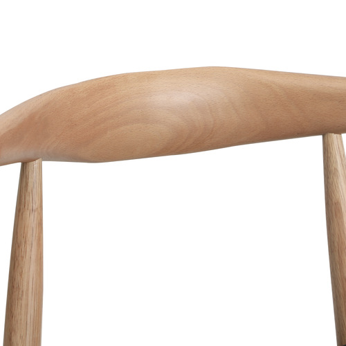 Natural & Black Banks Dining Chairs