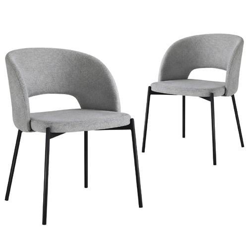 Grey Wilson Sherpa Dining Chairs