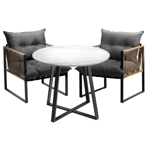 2 Seater Hicks Outdoor Dining Table & Chair Set
