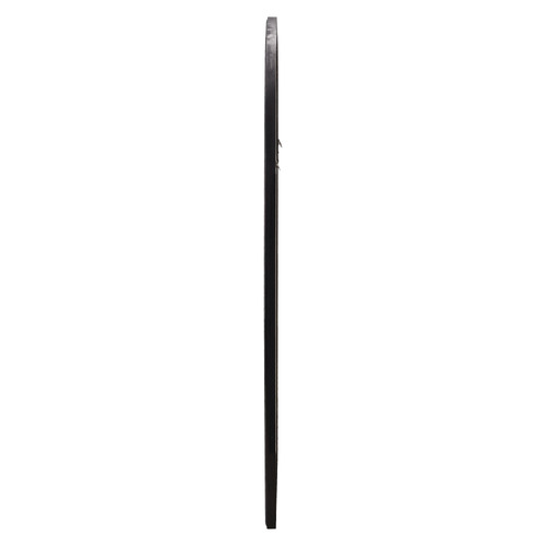 Black Gwen Paulownia Wood Wall Mirror