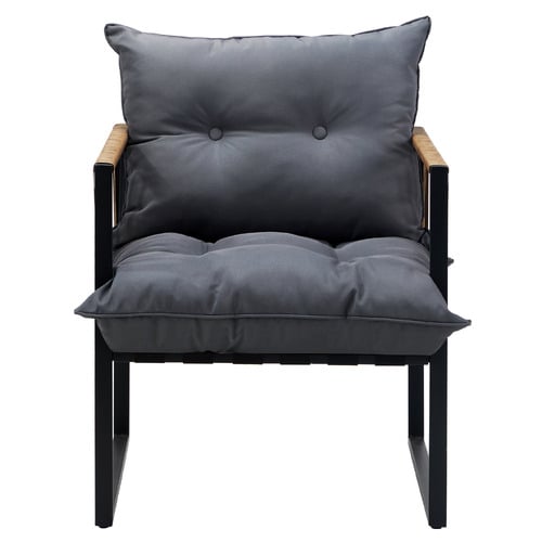 Hicks Steel Outdoor Dining Chairs