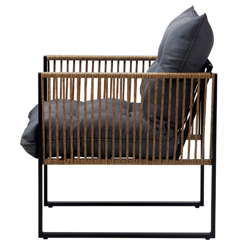 Hicks Steel Outdoor Dining Chairs