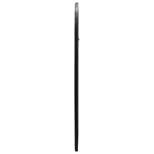 Black Gwen Paulownia Wood Wall Mirror