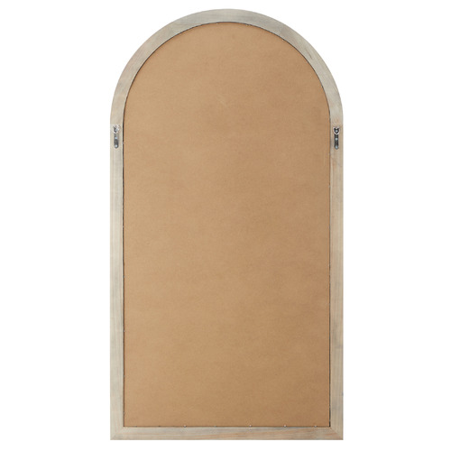 Black Gwen Paulownia Wood Wall Mirror