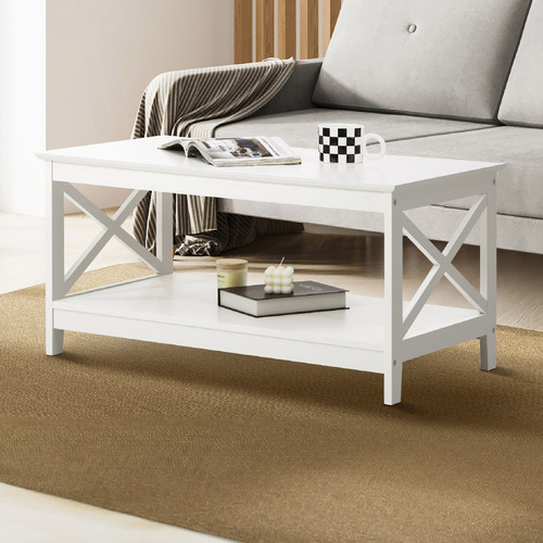 White Blake Coffee Table