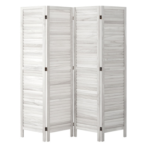 4 Panel Kryvo Paulownia Wood Room Divider