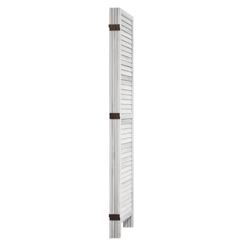 4 Panel Kryvo Paulownia Wood Room Divider