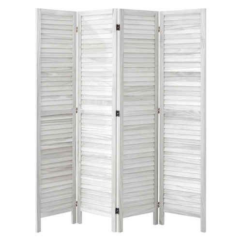 4 Panel Kryvo Paulownia Wood Room Divider
