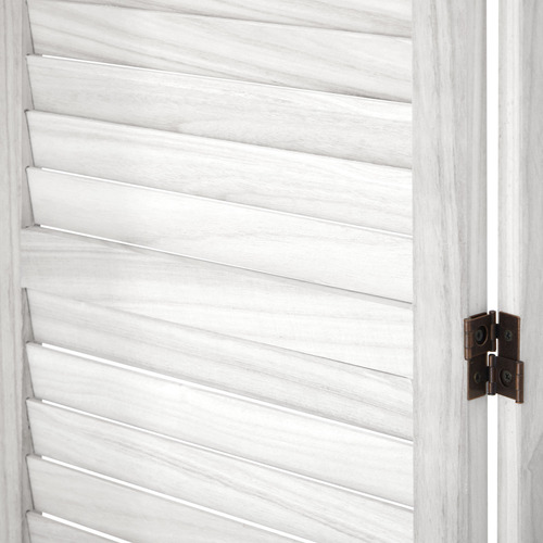 4 Panel Kryvo Paulownia Wood Room Divider