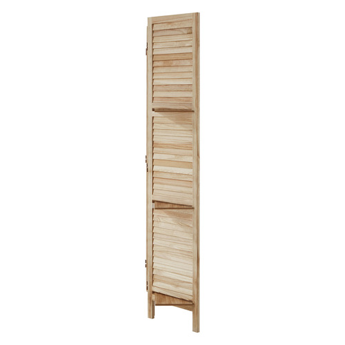 4 Panel Kryvo Room Divider with Shelves