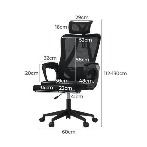 Blanche Mesh Office Chair