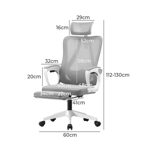 Blanche Mesh Office Chair