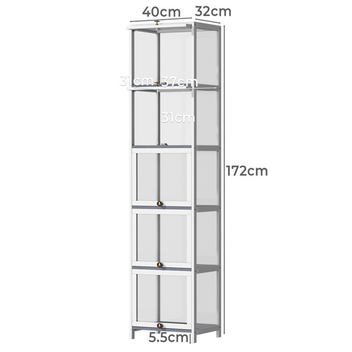 5 Door Lennon Display Cabinet