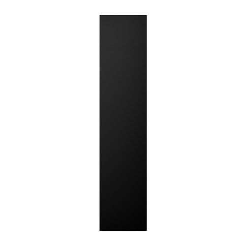 Black Cassandra 3 Shelf & Hanging Wardrobe