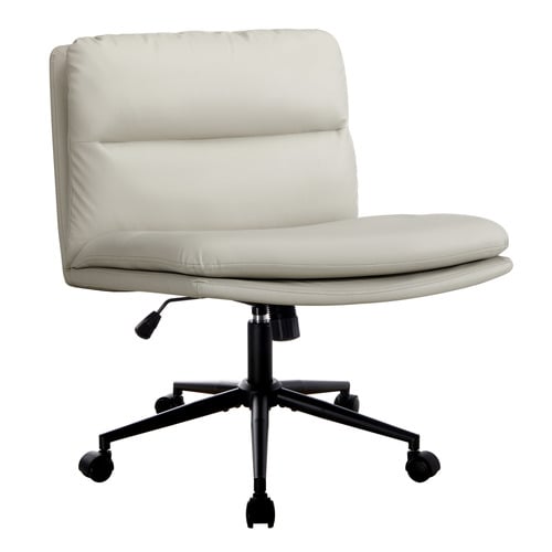 Tommen Armless PU Leather Office Chair