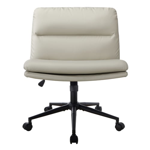 Tommen Armless PU Leather Office Chair