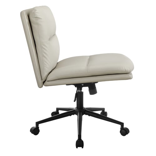 Tommen Armless PU Leather Office Chair