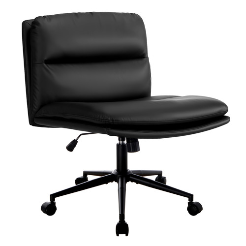Tommen Armless PU Leather Office Chair
