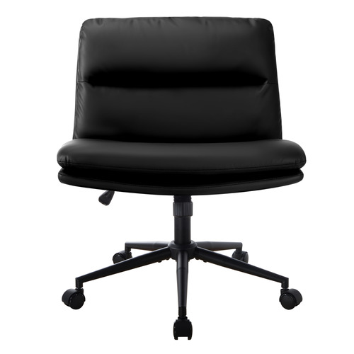Tommen Armless PU Leather Office Chair