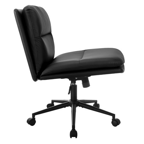 Tommen Armless PU Leather Office Chair