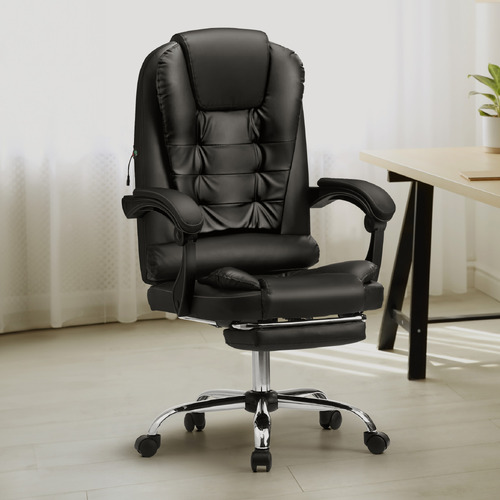 Loren Massage Chair with Footrest