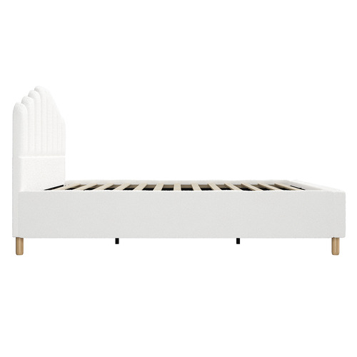 Livia Pine Wood Platform Bed