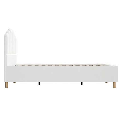 Livia Pine Wood Platform Bed