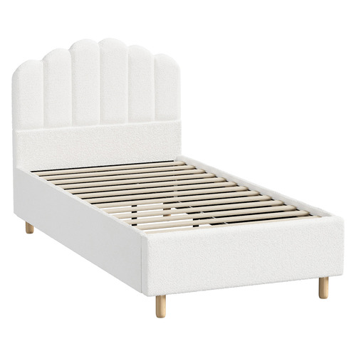 Livia Pine Wood Platform Bed