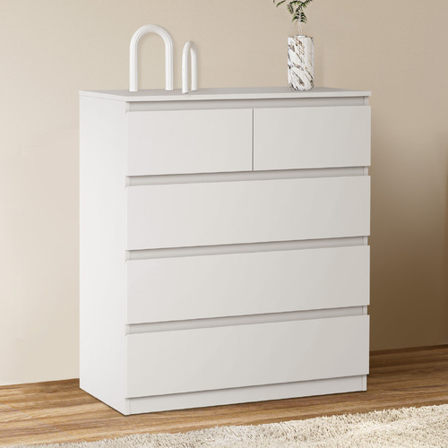 LivingFusion Robin 5 Drawer Chest | Temple & Webster