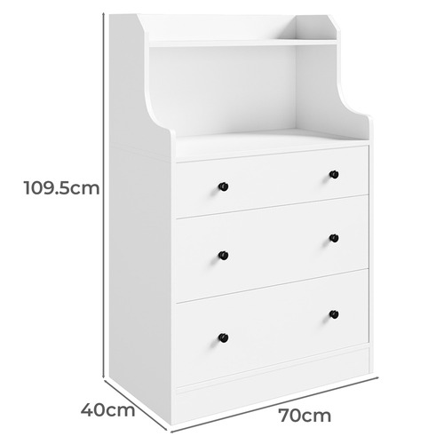 Elodie 3 Drawer Sideboard