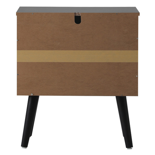 Black Asher Bedside Table
