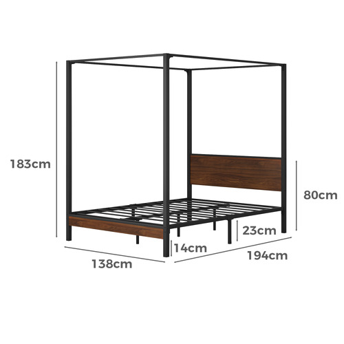 Victoria Canopy Bed Frame