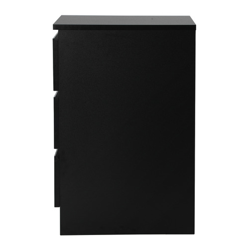 Carolla 3 Drawer Bedside Table