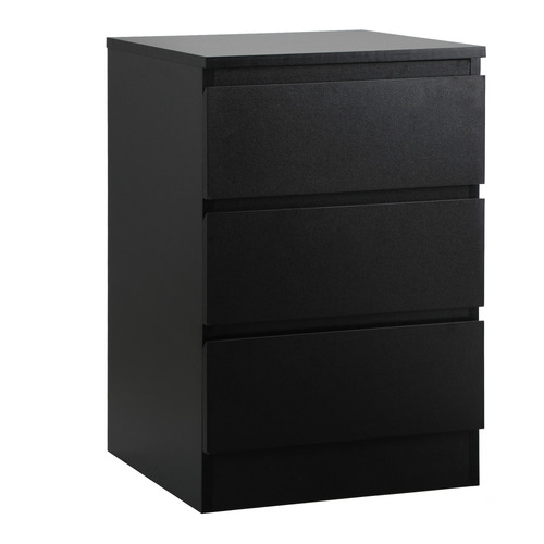 Carolla 3 Drawer Bedside Table