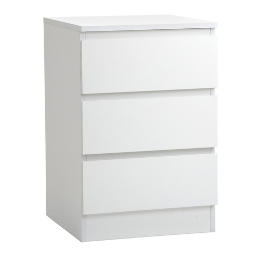 Carolla 3 Drawer Bedside Table