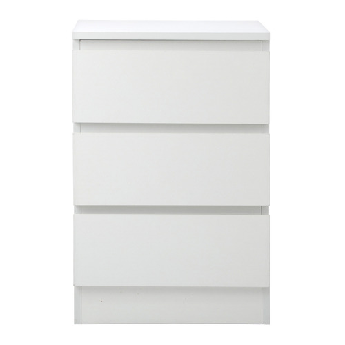 Carolla 3 Drawer Bedside Table