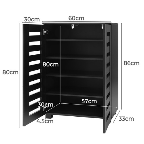Kendra 2 Door Shoe Cabinet
