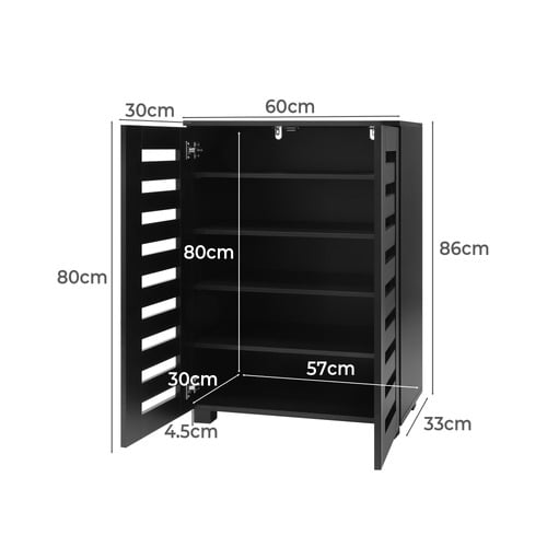 Kendra 2 Door Shoe Cabinet