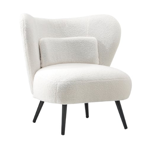 Aleyn Boucl&eacute; Lounge Chair